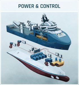 First Diesel electric switchboard